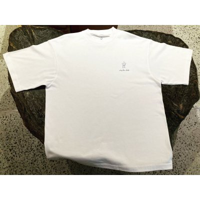 画像1: mychairbooks logo short sleeve T-shirt (White)  7.1oz