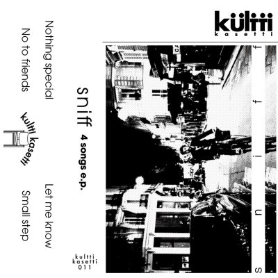 画像1: sniff / 4 songs e.p. (cassette+DLコード)