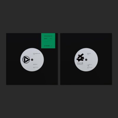 画像1: Discharming man / MOOS - split 特典zine付き (7inch)