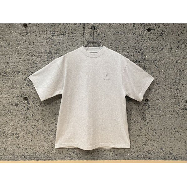 画像1: mychairbooks original logo short sleeve T-shirt (Ash) 7.1oz (1)