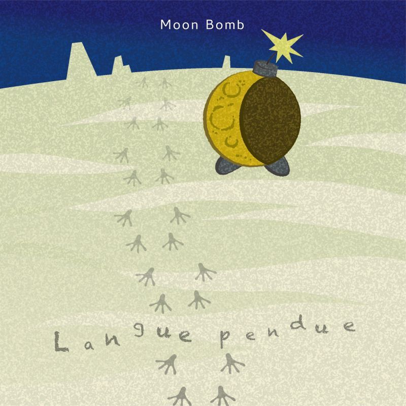 画像1: Moon Bomb / Langue pendue (CD-R) (1)