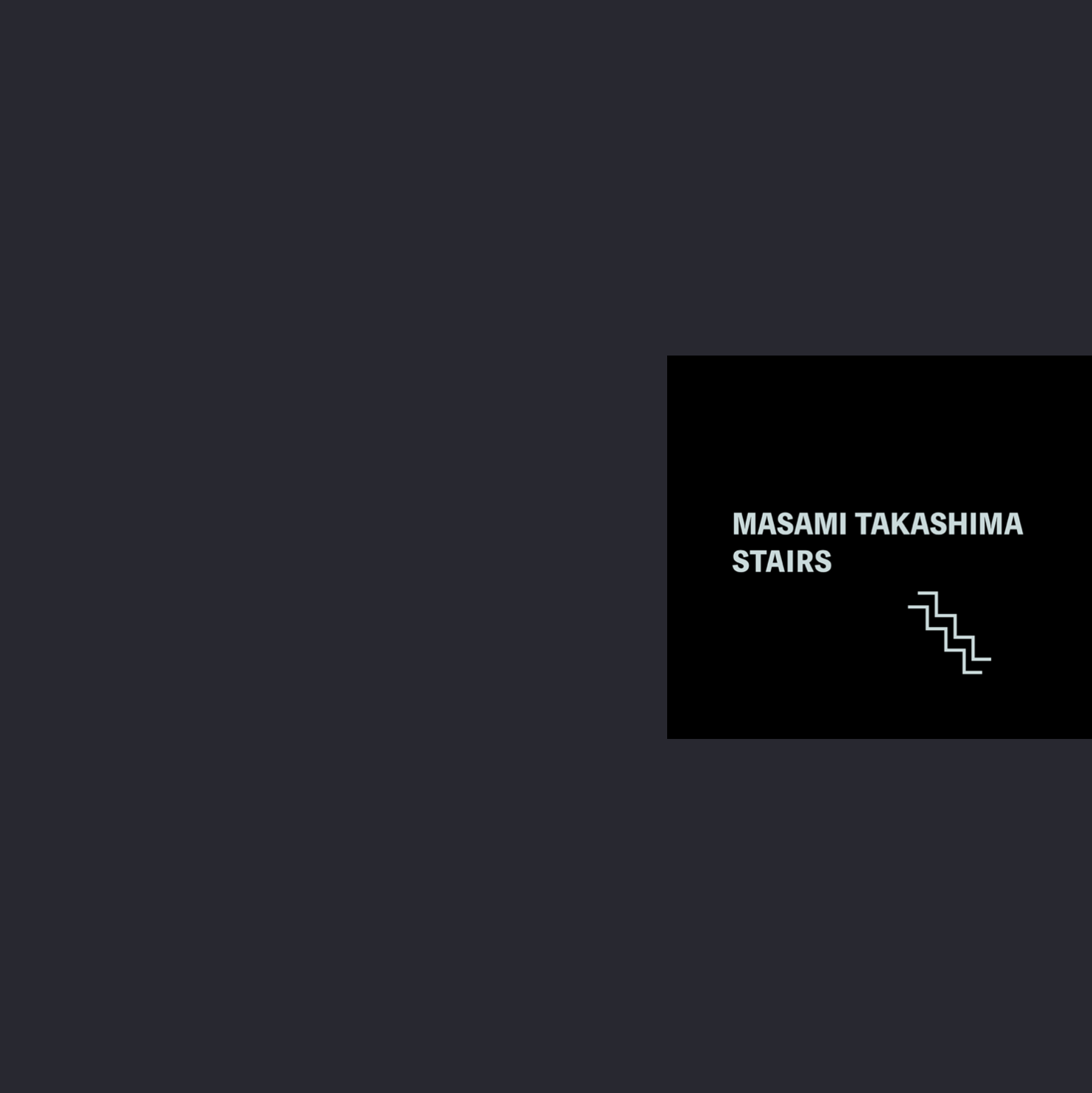 画像1: Masami Takashima / STAIRS (CD) (1)
